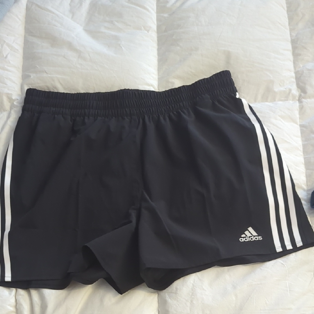 Adidas Black Athletic Shorts